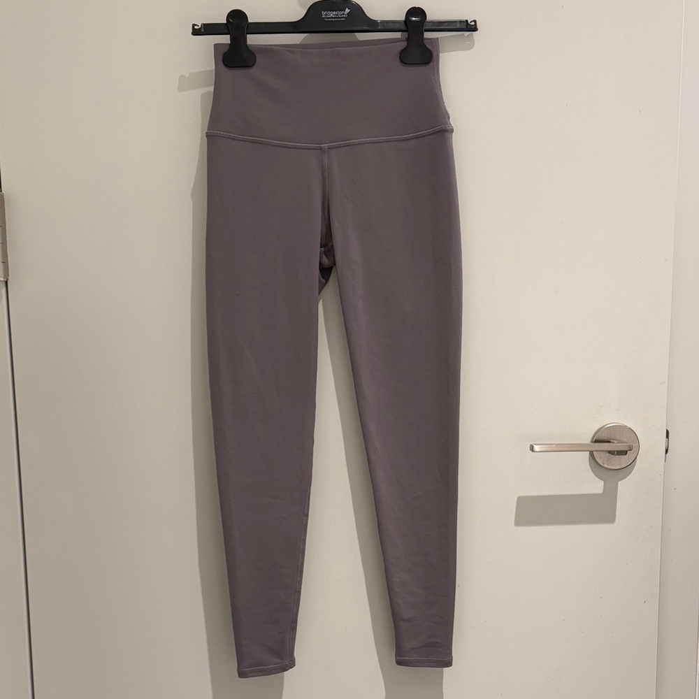 Alo 7/8 high-waist airbrush leggings - purple dusk